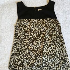 Ann Taylor Loft leopard top